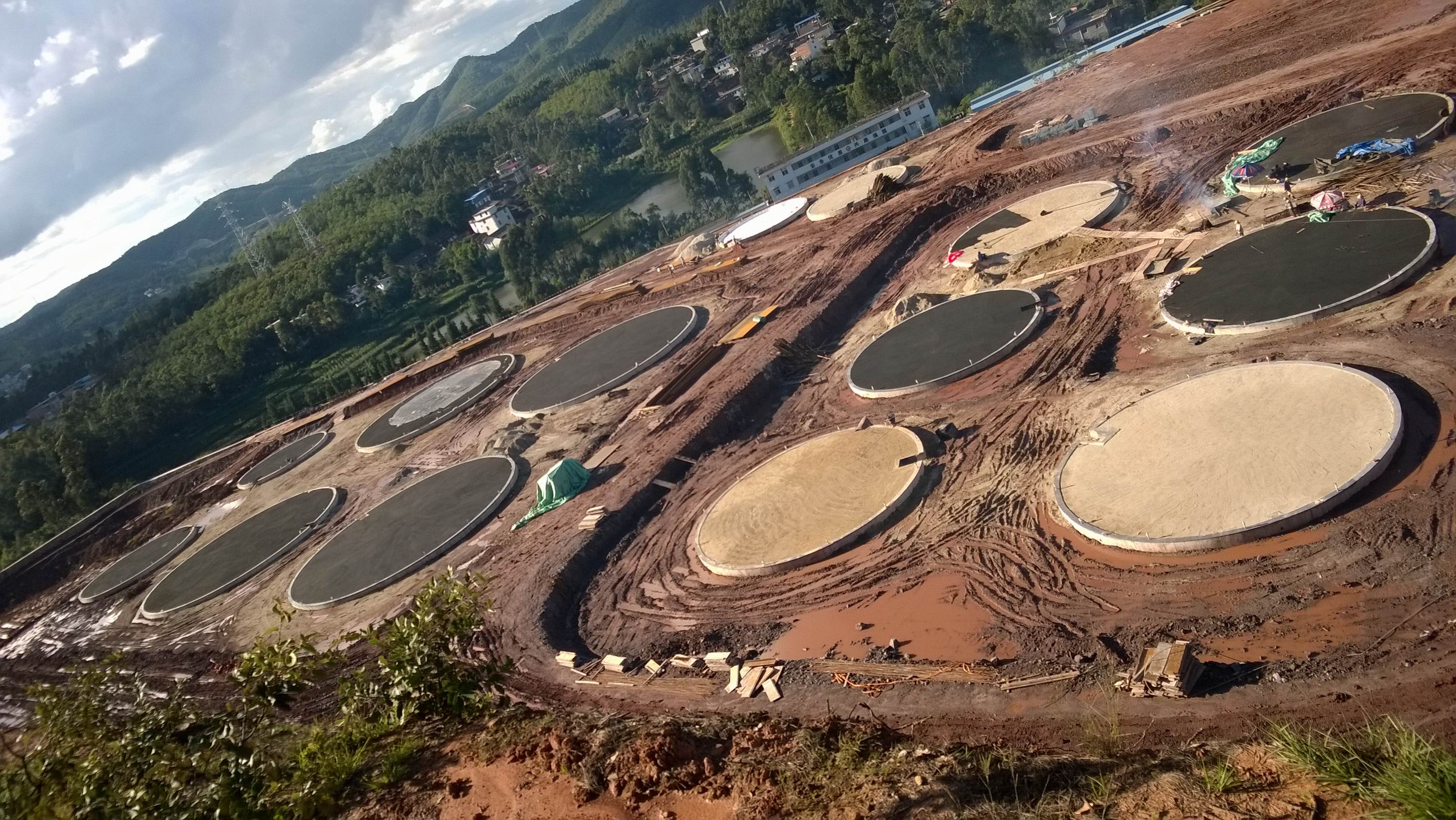楚雄华茂石化有限公司油库储罐基础工程